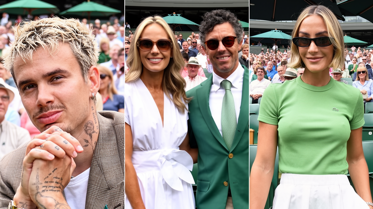 168体育官网 - 24小时直击 | Wimbledon 2026 第3日：、Rory McIlroy与Frankie Bridge 现场观战 - 168体育
